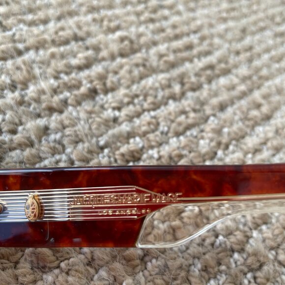 JACQUES MARIE MAGE Enzo rectangular acetate sunglasses - Picture 5 of 6